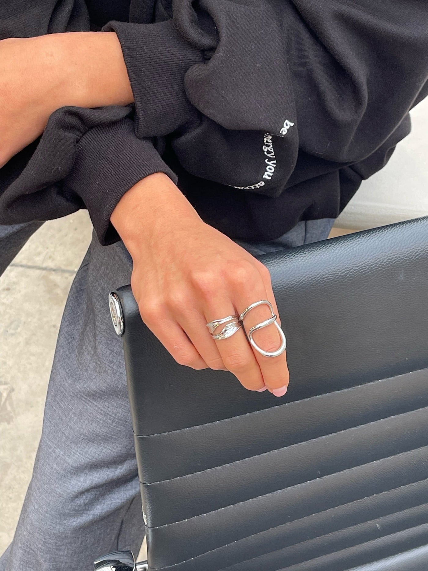 Ommoda | Schlangenring Silber