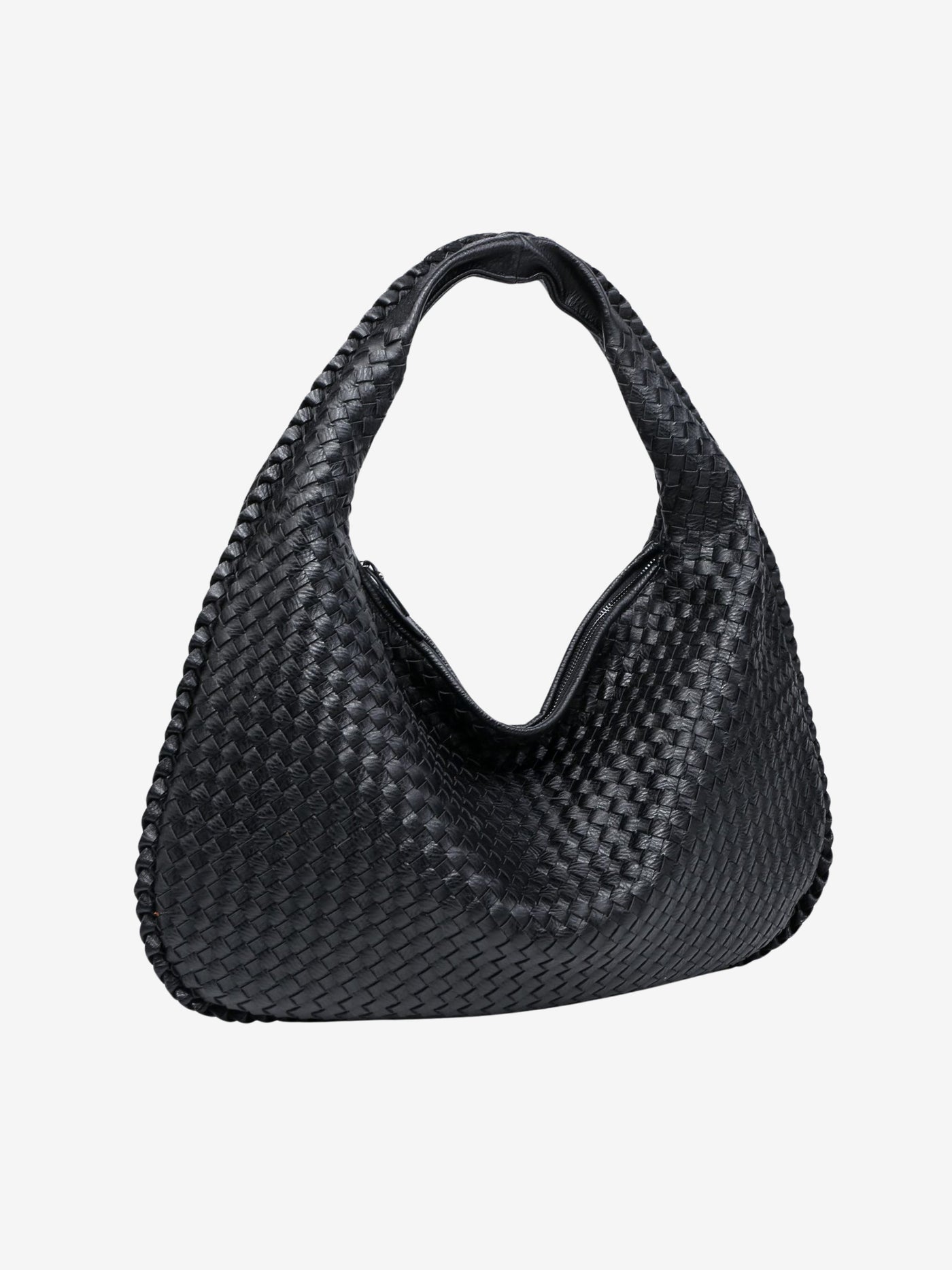 Nora | Geflochtene Hobo-Tasche mit modernem Design