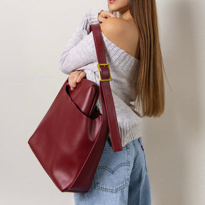 Damen Tote Bag Schwarz – Verstellbare Schulter- & Crossbody-Tasche | ommoda.de