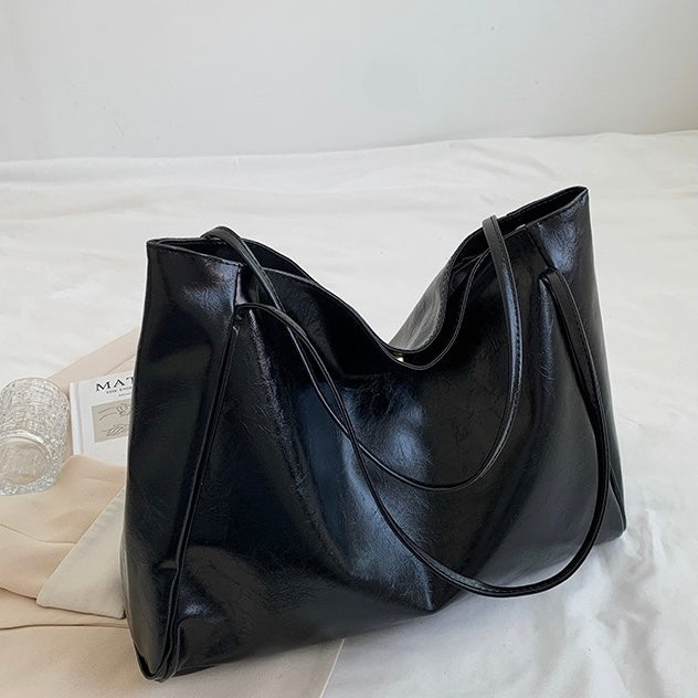 Blair Damen Tote Bag – Vegane Vintage-Tasche in Schwarz | ommoda.de