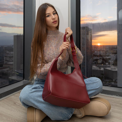 Damen Tote Bag Schwarz – Verstellbare Schulter- & Crossbody-Tasche | ommoda.de