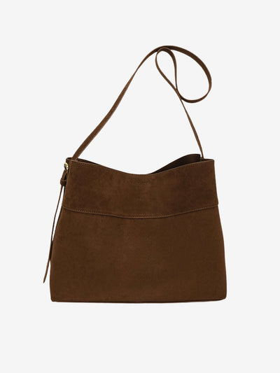 Hobo Tote Bag – lässige Eleganz aus veganem Wildleder