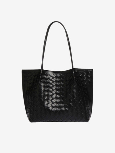 Elegante geflochtene Tote Bag – geräumig, nachhaltig und perfekt organisiert