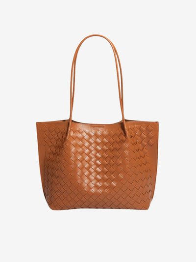 Elegante geflochtene Tote Bag – geräumig, nachhaltig und perfekt organisiert