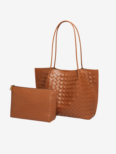 Elegante geflochtene Tote Bag – geräumig, nachhaltig und perfekt organisiert