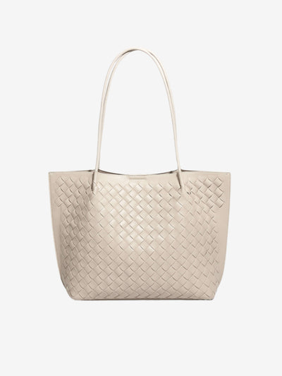 Elegante geflochtene Tote Bag – geräumig, nachhaltig und perfekt organisiert