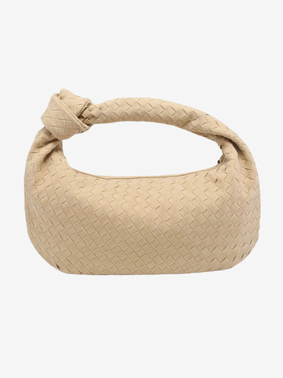 Geflochtene Schultertasche aus veganem Wildleder – stilvoll, soft und modern