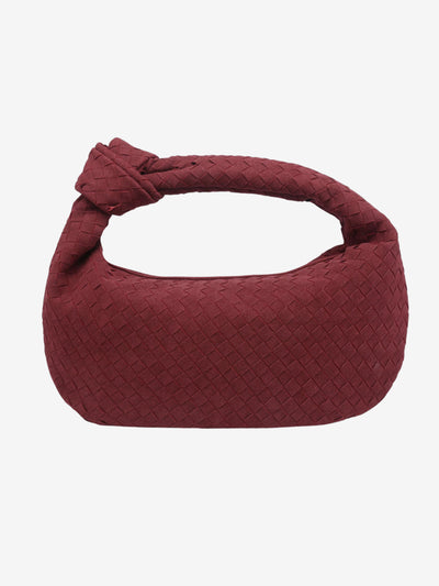 Geflochtene Schultertasche aus veganem Wildleder – stilvoll, soft und modern