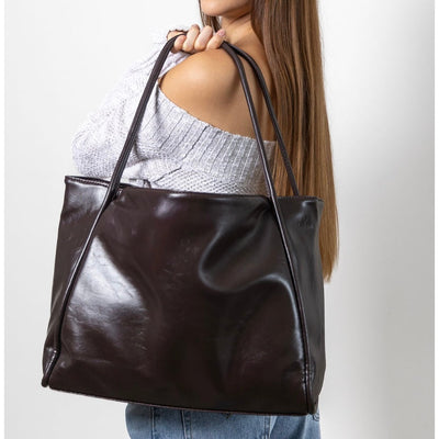 Blair Damen Tote Bag – Vegane Vintage-Tasche in Schwarz | ommoda.de