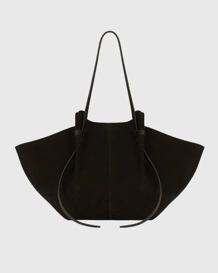 Statement Tote Bag mit Skulpturaler Form & Kordeldetail