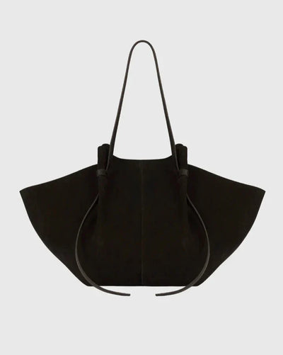 Statement Tote Bag mit Skulpturaler Form & Kordeldetail