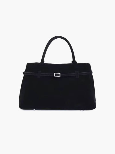 Elegante Damen-Tote aus echtem Wildleder – Stil trifft Funktionalität
