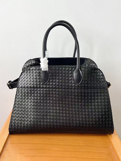 Elegante Handtasche mit geflochtenem Design und abnehmbarem Riemen