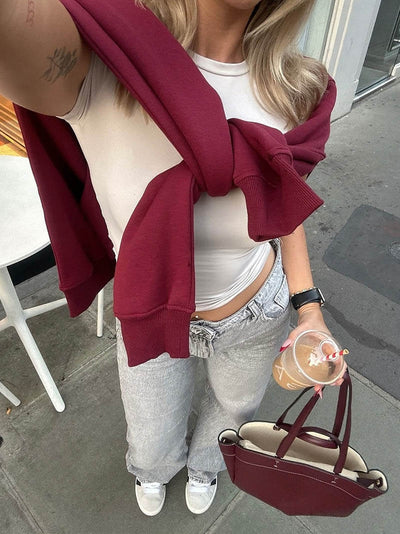 Elegante Shopper Bag – Premium Handtasche mit langen Henkeln