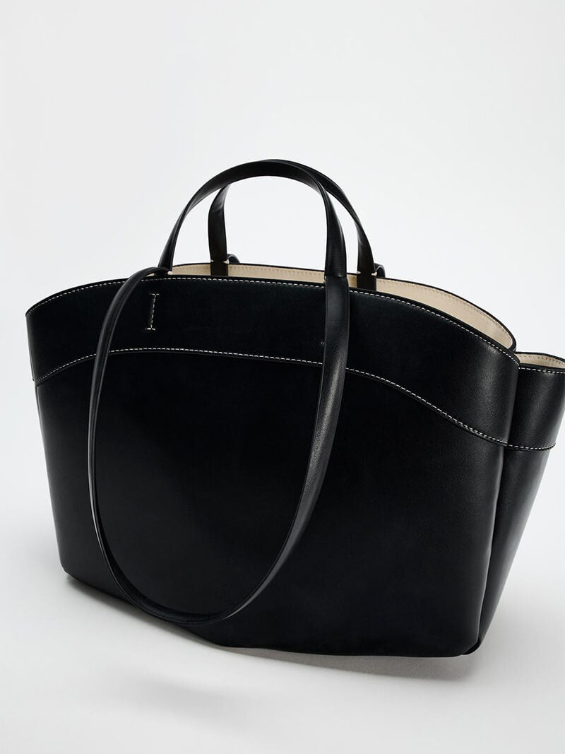 Elegante Shopper Bag – Premium Handtasche mit langen Henkeln