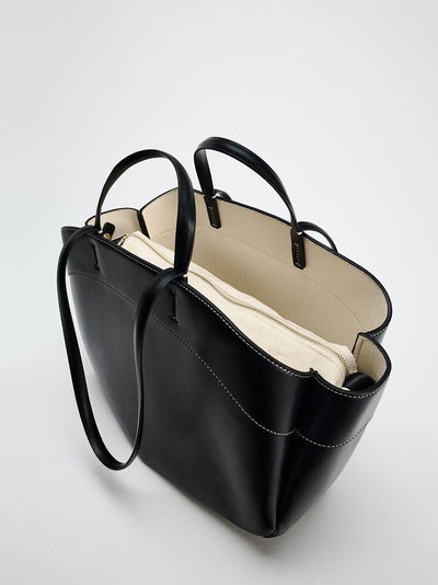 Elegante Shopper Bag – Premium Handtasche mit langen Henkeln