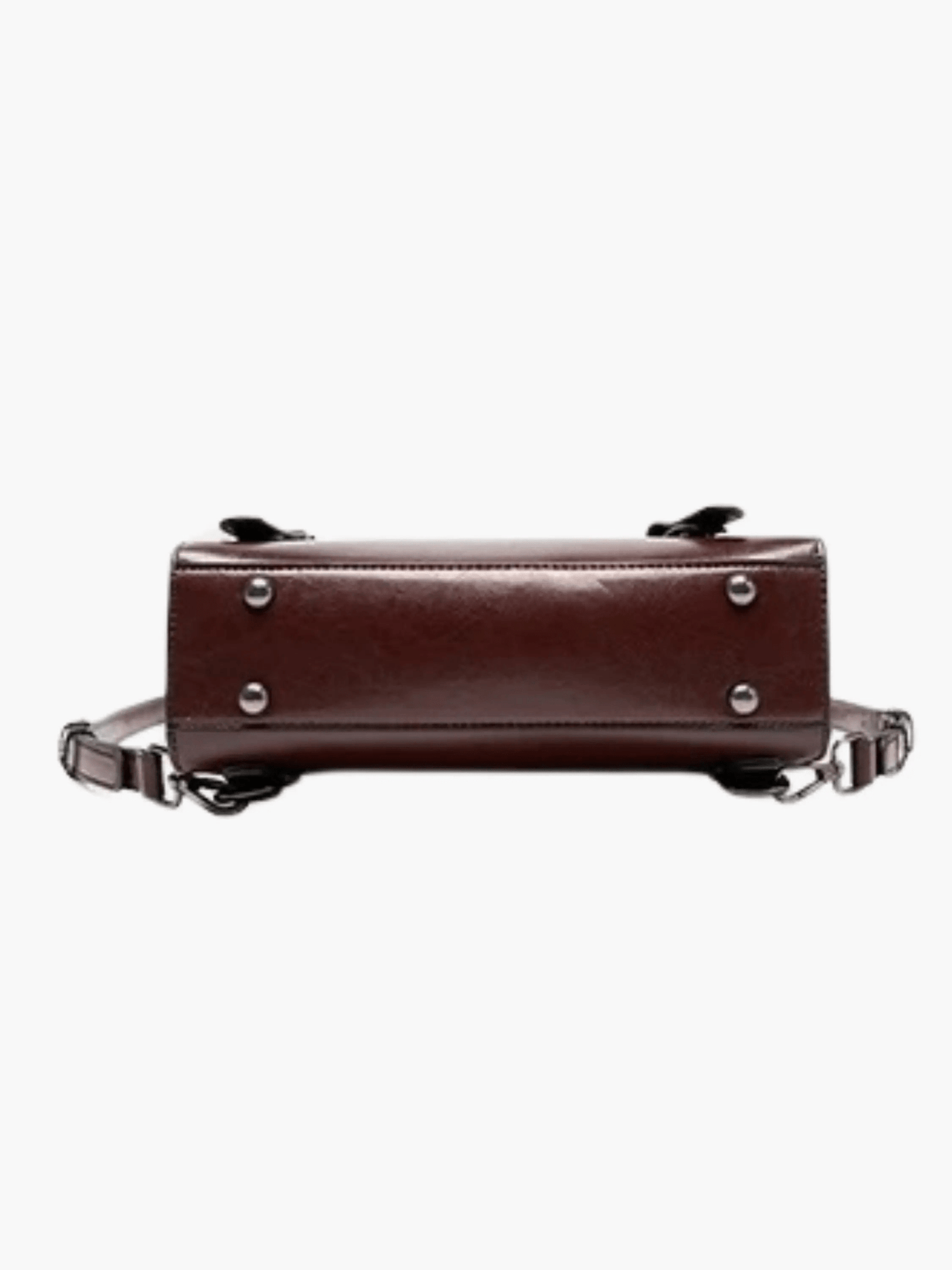 Eleganter Rucksack im Vintage-Stil mit klarer Linienführung