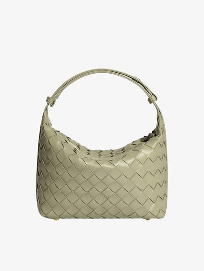 Luxuriöse Handtasche mit geflochtenem Lederdesign
