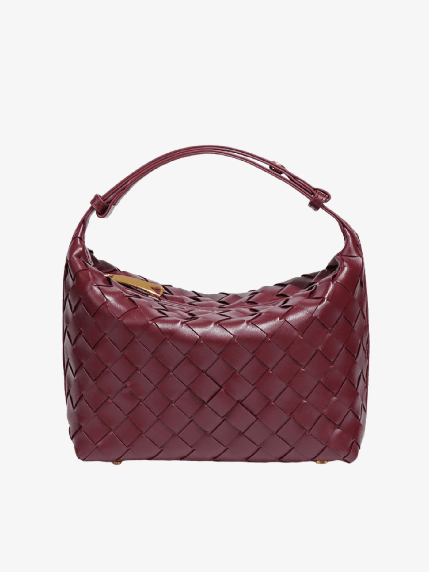 Luxuriöse Handtasche mit geflochtenem Lederdesign