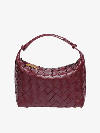 Luxuriöse Handtasche mit geflochtenem Lederdesign