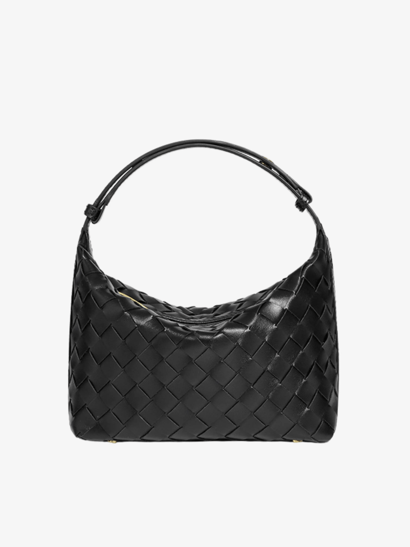 Luxuriöse Handtasche mit geflochtenem Lederdesign