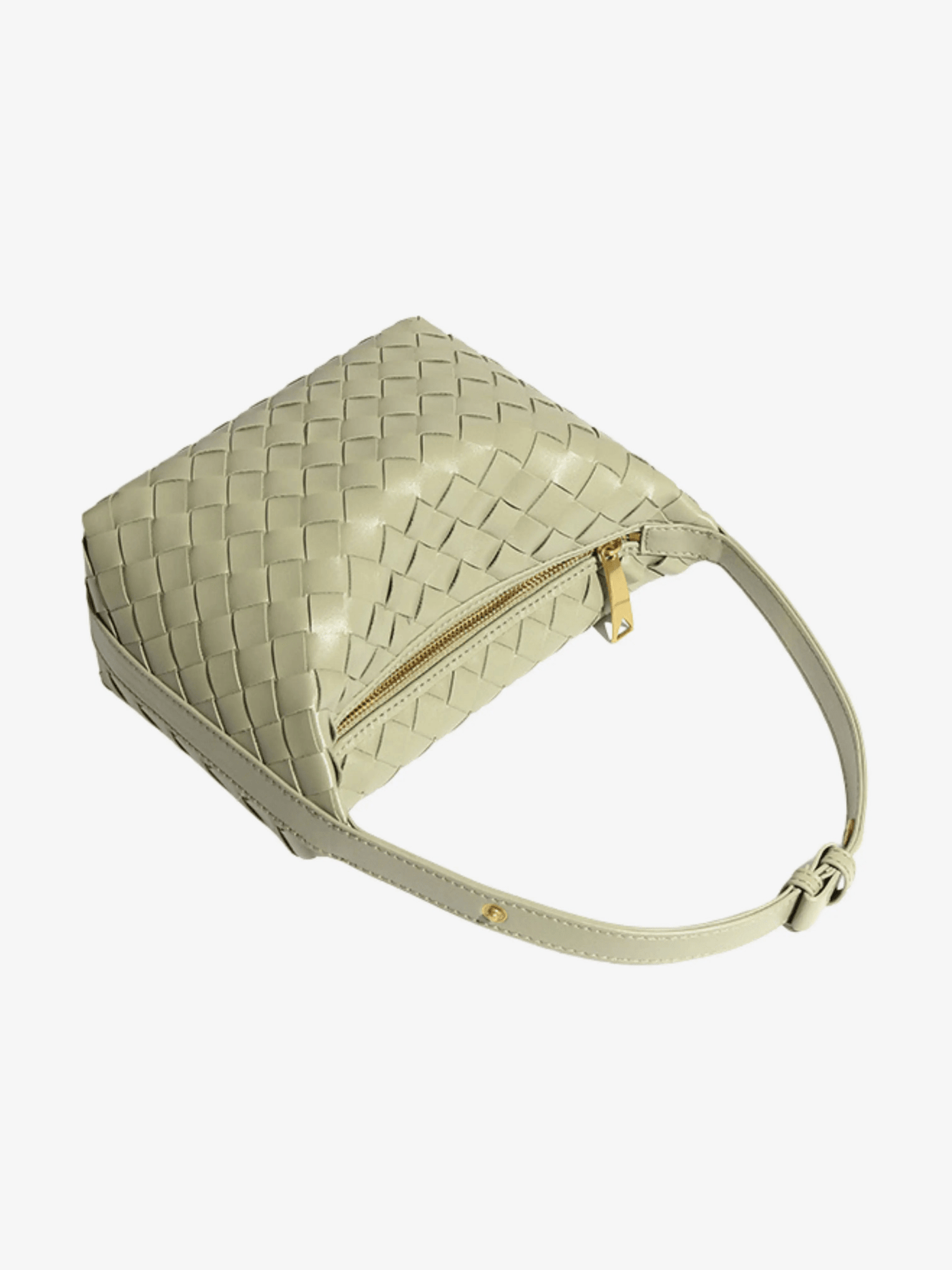 Luxuriöse Handtasche mit geflochtenem Lederdesign
