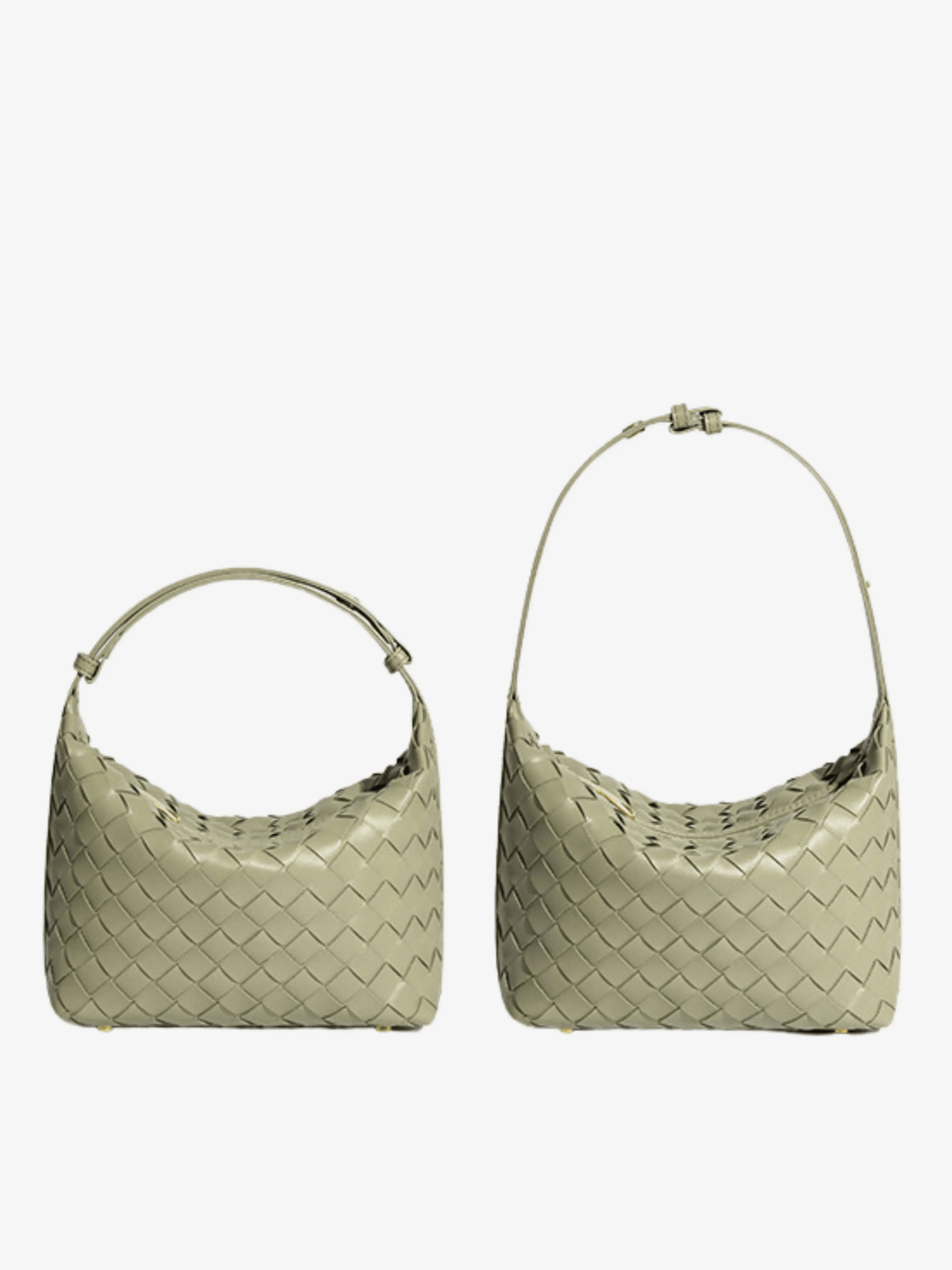 Luxuriöse Handtasche mit geflochtenem Lederdesign