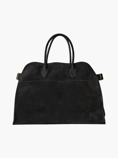 Elegante Tote Bag aus Weichem Velours mit Klassischer Silhouette