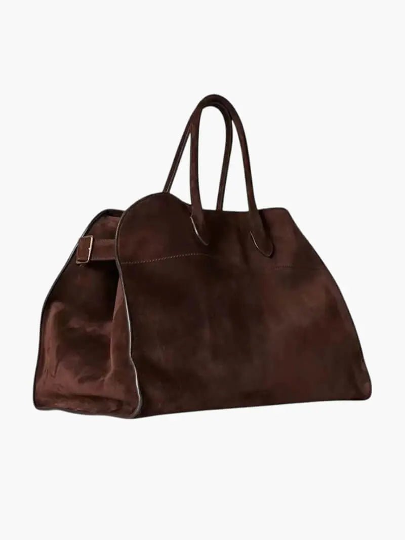 Elegante Tote Bag aus Weichem Velours mit Klassischer Silhouette