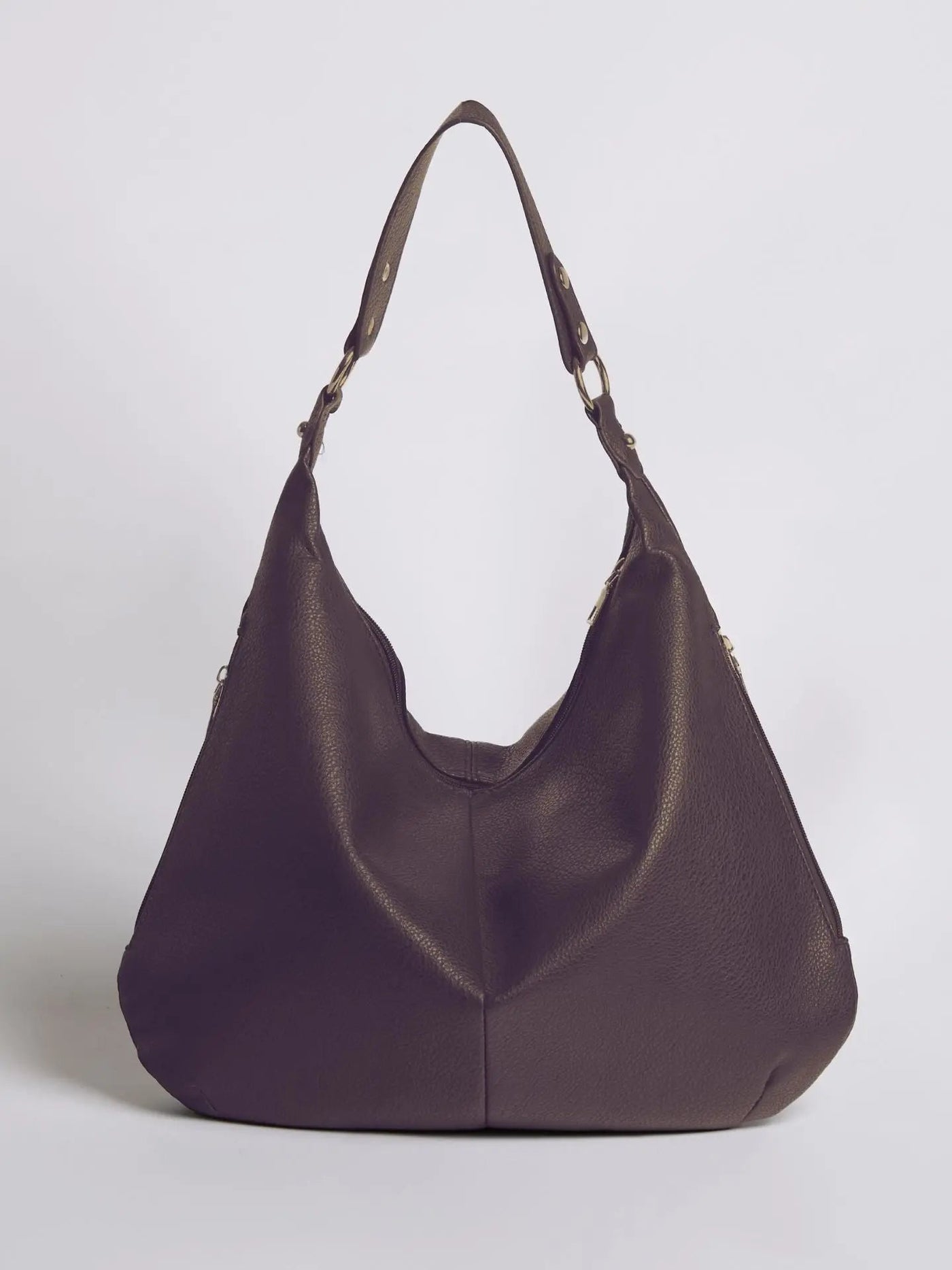Hobo Schultertasche – Zeitlose Premium Bag mit Metall-Details
