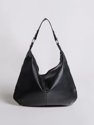 Hobo Schultertasche – Zeitlose Premium Bag mit Metall-Details