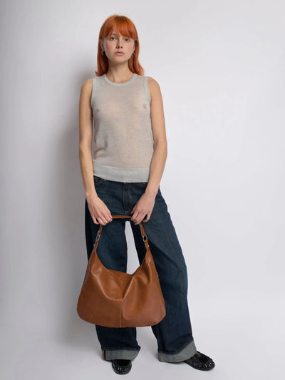 Hobo Schultertasche – Zeitlose Premium Bag mit Metall-Details