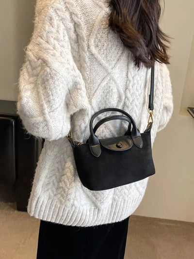 Crossbody Tasche Schwarz – Klein & Elegant
