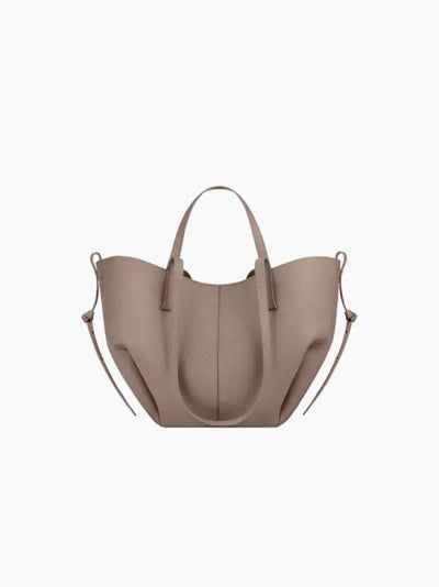 Stylische Damen Shopper-Tasche in Braun – Tote Bag mit weicher Struktur

