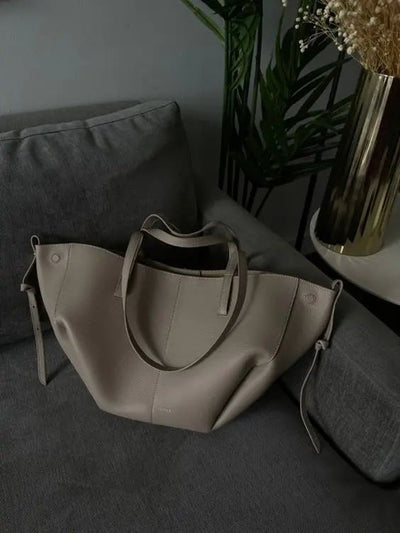 Damen Tote Bag Braun – Moderne Alltagstasche mit Knoten-Details | ommoda.de