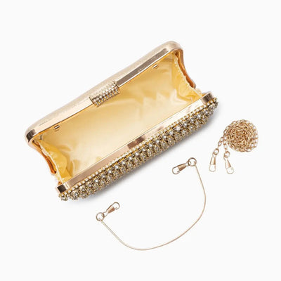 Elegante Kristall-Clutch mit Pailletten – Glanzvoller Auftritt