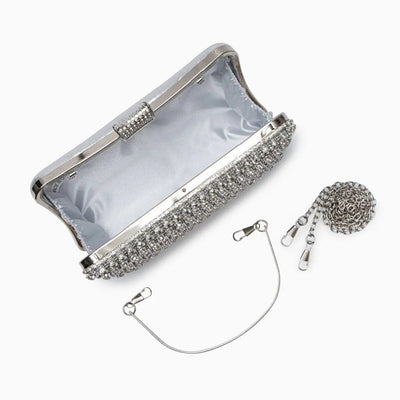 Elegante Kristall-Clutch mit Pailletten – Glanzvoller Auftritt